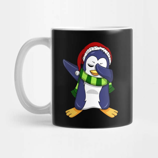 Penguin Dabbing Dab Dance Christmas Gift by Pummli